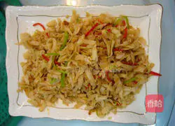 Shaanbei potato rub Illustration of how to do it 8