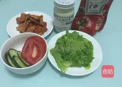 Orleans Chicken Leg Burger Recipe Illustration 7