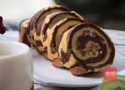 Cocoa Cake Roll Recipe Illustration 17