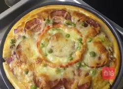 Illustration of homemade pizza 7