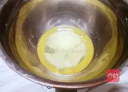 Illustration of how to make cartoon meat floss cake 6