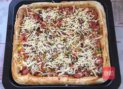 Illustration of Homemade Pizza 7