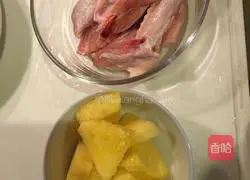 Illustration of how to make pineapple braised chicken wings 2