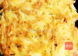 Golden Potato Shredded Pancake Recipe Illustration 7