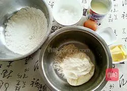 Illustration of making toast bread 4