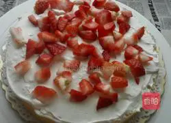 Strawberry cake recipe 3