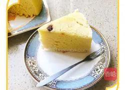 Yoghurt Blueberry Cotton Cake Recipe Illustration 16