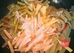 Illustration of how to make konjac kimchi 7