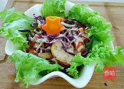 Illustration of how to make vegetable salad for weight loss 4