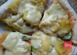 Electric baking pan to make simple pizza Illustration of how to do it 7