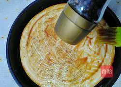 Illustration of how to make pastoral style pizza 6