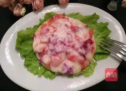 Illustration of rice pizza (microwave version) 9