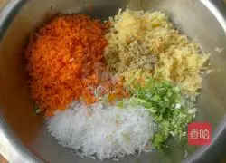 Illustration of how to make fried vegetable balls 2