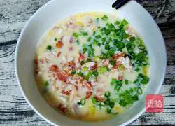 Illustration of how to cook bacon with thick eggs 5