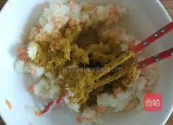 Illustration of how to make Indian curry buns 5