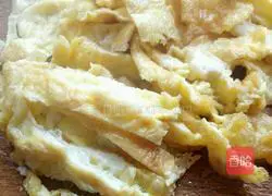 Function Illustration of how to make fried rice noodles 4