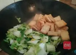 Illustration of how to make cabbage and tofu 4