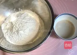 Illustration of how to make medium-sized super soft toast bread 1