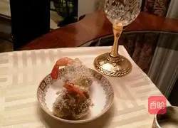 Illustration of how to make the oven version of shrimp balls with anchovies 9