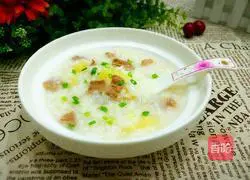 Illustration of how to make beef porridge 8