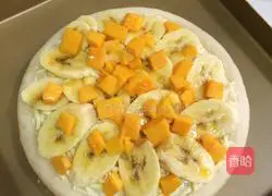 Mango Banana Cranberry Pizza Recipe Illustration 6