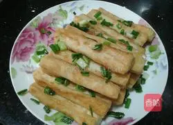 Illustration of home-style fried tofu 6
