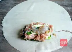 三Illustration of how to make fresh spring rolls 6