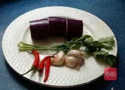 Chrysanthemum Eggplant recipe illustration 1