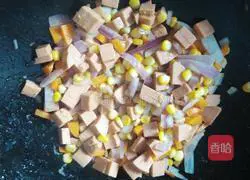 Illustration of how to make ham pizza 4