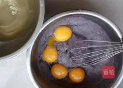 Black rice chiffon cake recipe 3