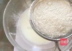 Illustration of how to make chiffon cake 2