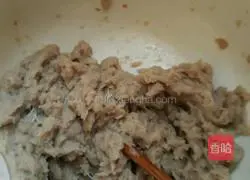 Fish meat and pearl balls Practice illustration 3