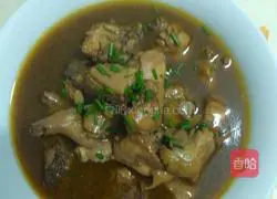 Illustration of how to make braised chicken (chicken curry) 8