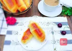 Illustration of how to make butter bread 12