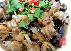 Illustration of braised chicken legs 11