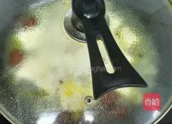 Illustration of how to make green vegetable and tofu soup 11