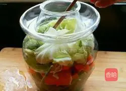 Illustration of how to make kimchi and radish 2