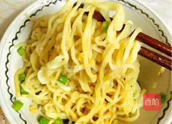 Illustration of how to make Hakka style pickled noodles 9