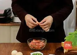 Canadian Arctic Shrimp French Bread Pudding Illustration of how to do it 1