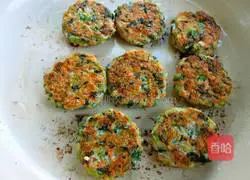 Illustration of how to make pan-fried chicken patties 14