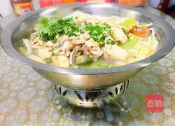 Illustration of how to make pickled fish in open stove 11