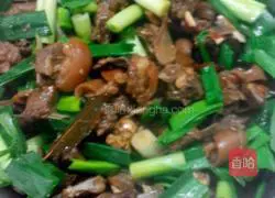 Illustration of cooking mutton in dry pot 5