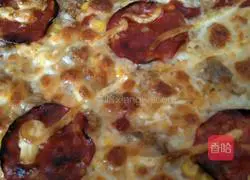 Illustration of Homemade Pizza 14