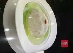 Illustration of how to make braised crab meat and lion head 5