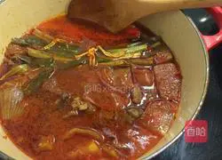 Braised beef Illustration of how to make noodles (fried version) 8