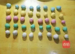 Illustration of how to make colorful vegetable steamed buns 3