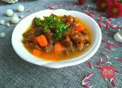 Illustration of how to cook mutton with carrots 9