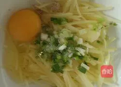 Illustration of how to make nutritious and delicious potato shredded cakes 2