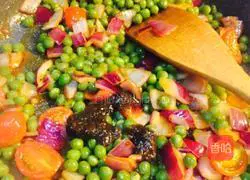 Fried in red sauce Illustration of how to make beef patties 17