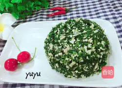 Illustration of how to make cold fragrant dried malan head 15